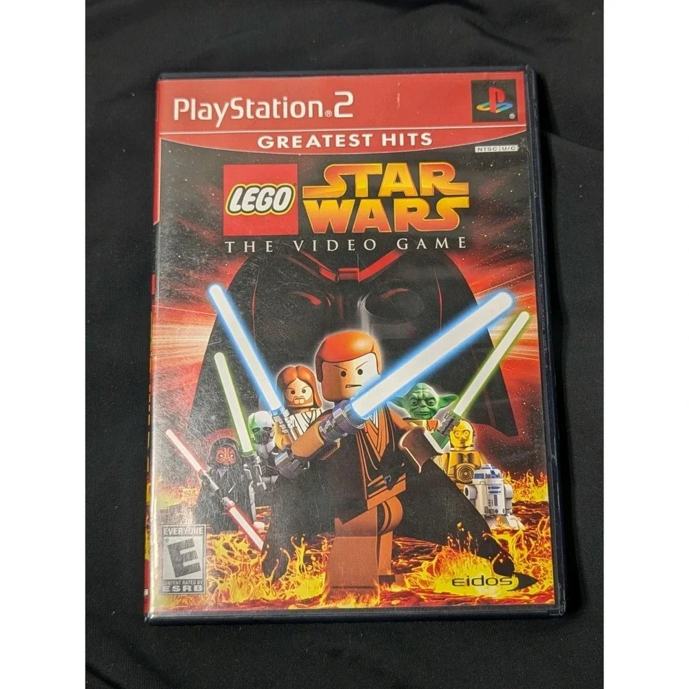 LEGO Star Wars: The Video Game (PS2, 2005) Greatest Hits Edition CIB